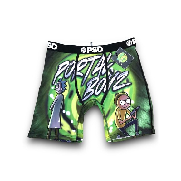 PSD Rick & Morty "Portal Boyz" Men's Boxer Brief - XL - Picture 1 of 2